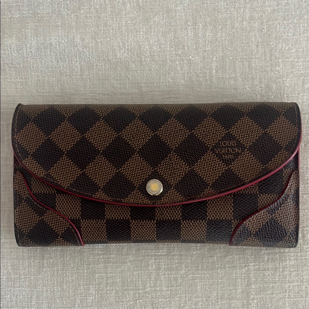 Louis Vuitton Brown Damier Wallet